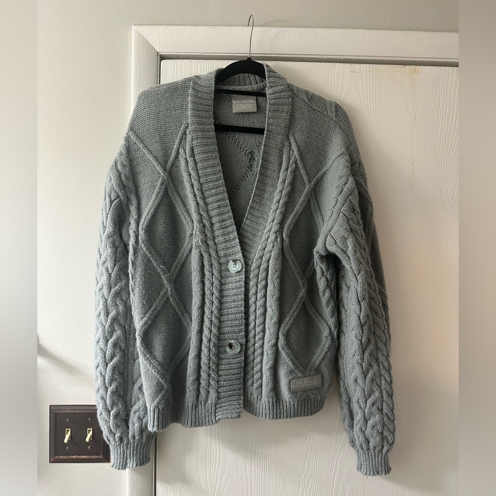 Taylor Swift Gray TTPD Cardigan